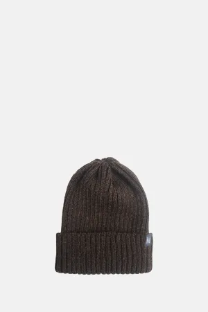 Pilgrim Wool Rib Beanie Chestnut