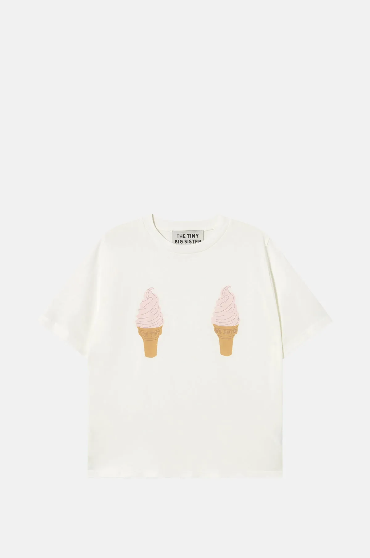 "Ice Creams" Tee Off-White