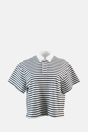 Rita Top White/Navy