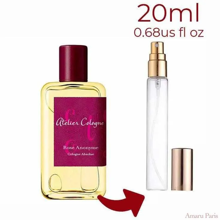 Rose Anonyme Atelier Cologne for women and men Decant Samples