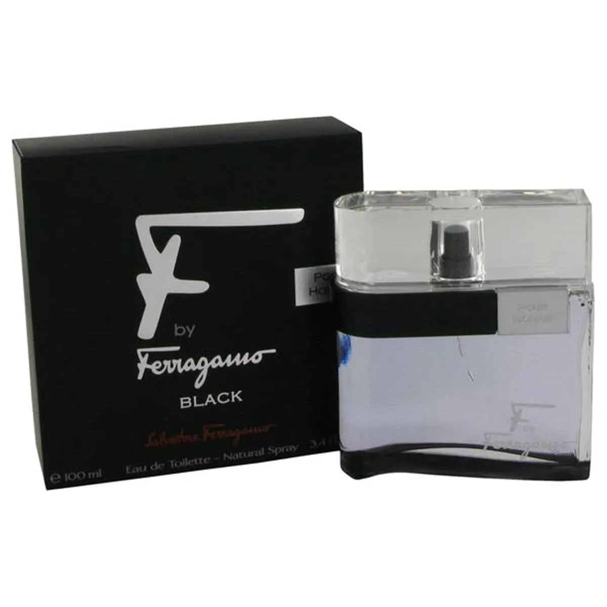 Salvatore Ferragamo 492395 F Black by Salvatore Ferragamo Eau De Toilette Spray 1.7 oz