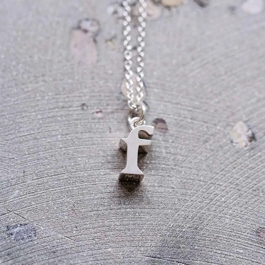 Seed b Silver Necklace