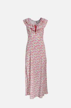 Seraphina Dress Shell Pansy Ivory