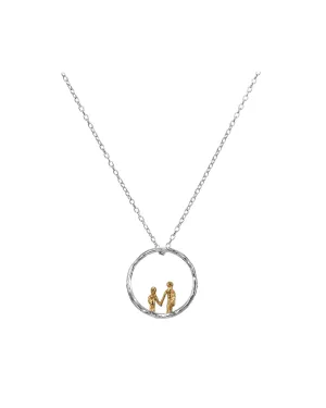 Skorpan & Jonatan Silver & Gold Plated Necklace