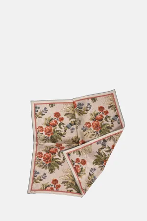 Small Classical Peach Flower Scarf