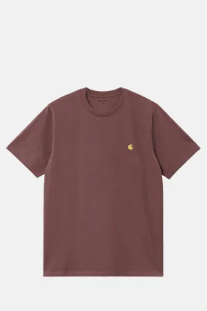 S/S Chase T-Shirt Dusky Pink/Gold