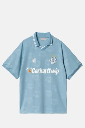 S/S Hartt's Football T-Shirt Bluebird