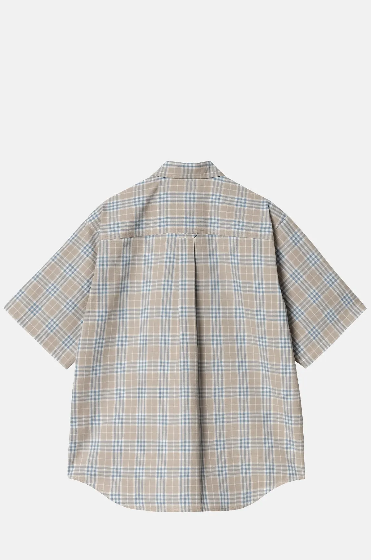 S/S Niven Check Shirt Wall/Wax