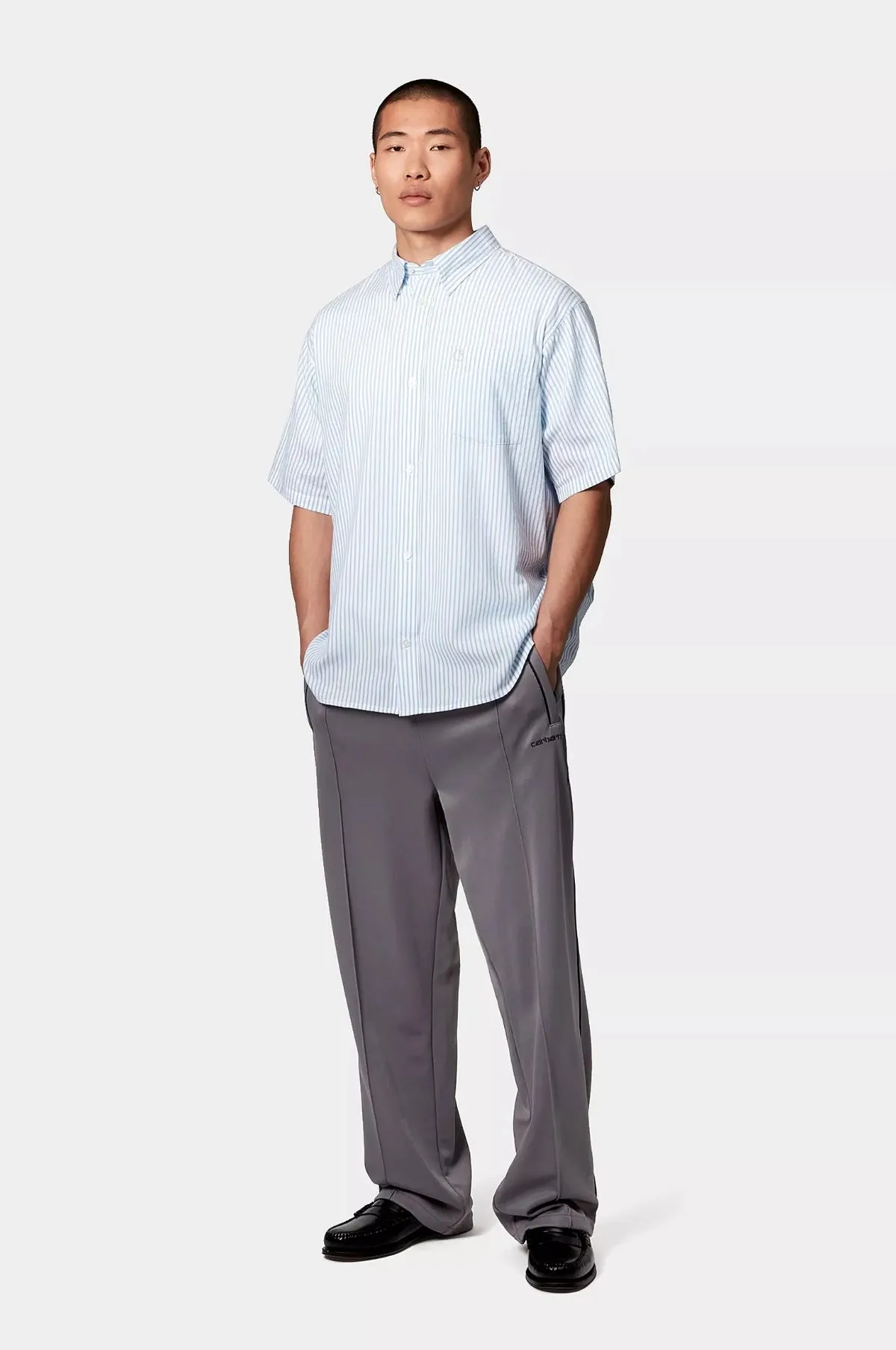 S/S Phelps Stripe Shirt Bluebird
