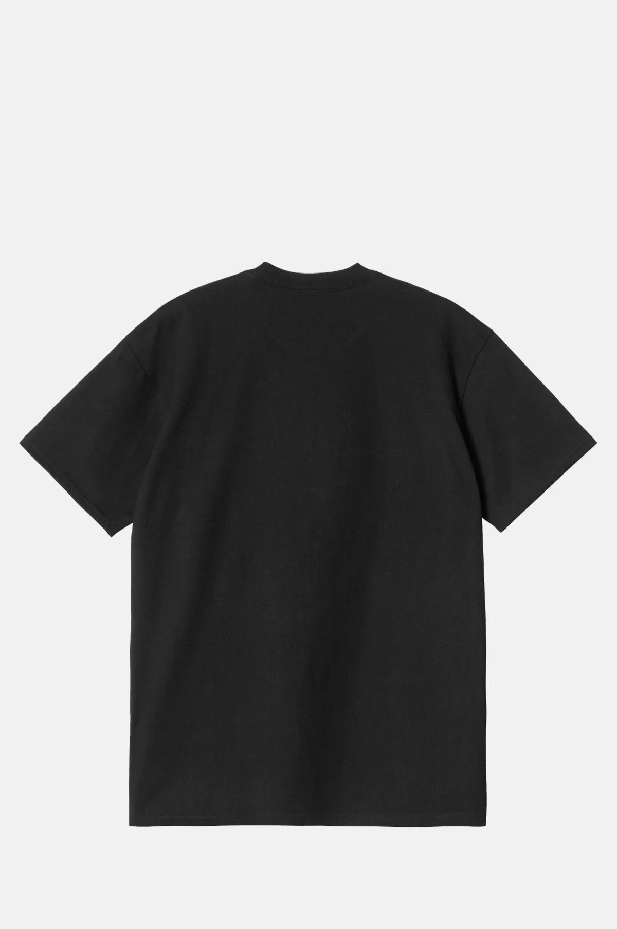 S/S Pocket Heart T-Shirt Black/Red