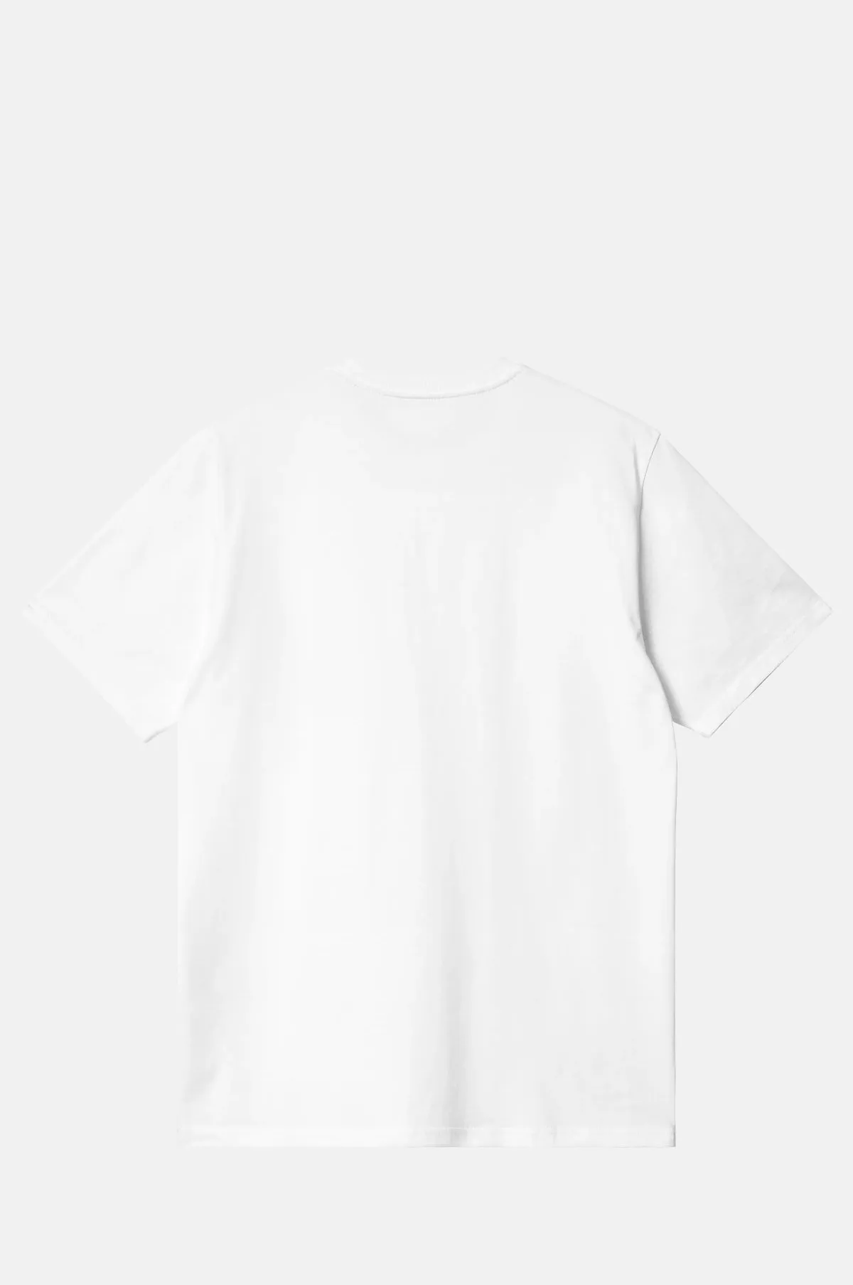 S/S Pocket Heart T-Shirt White/Red