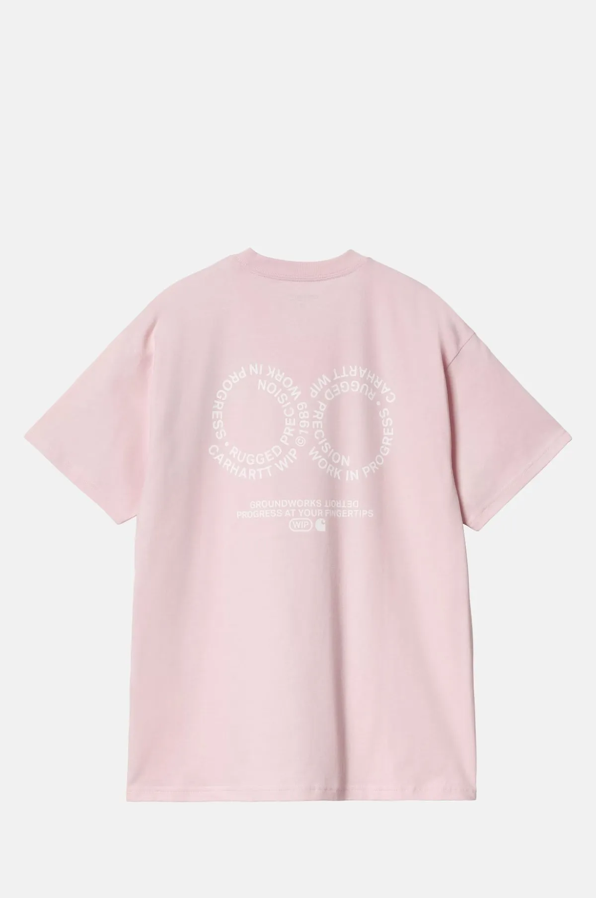 S/S Rotation T-Shirt Air Pink/White
