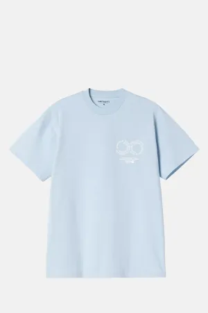 S/S Rotation T-Shirt Air Sky/White
