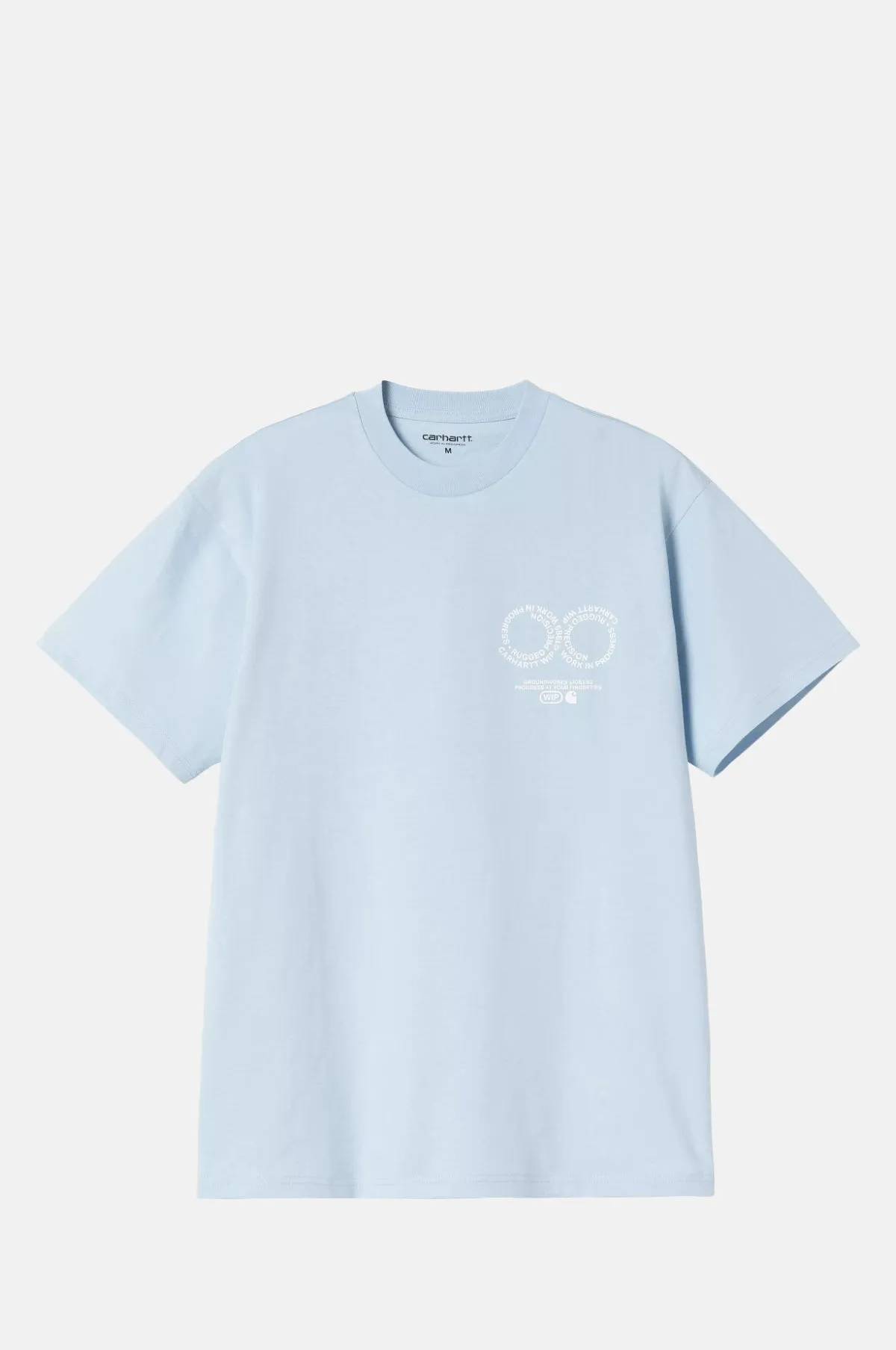 S/S Rotation T-Shirt Air Sky/White