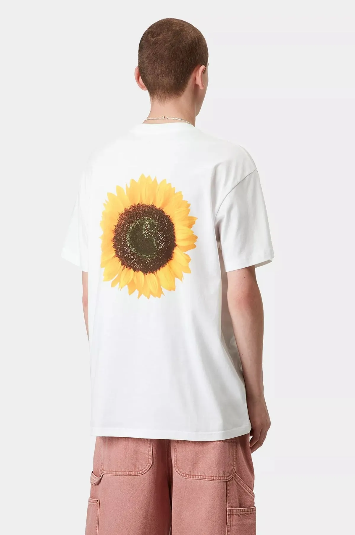 S/S Sunflower T-Shirt White