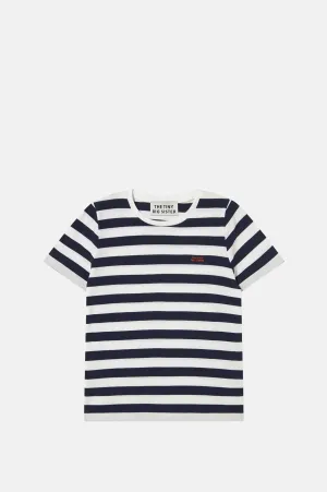 Striped Tee Off-White/Navy
