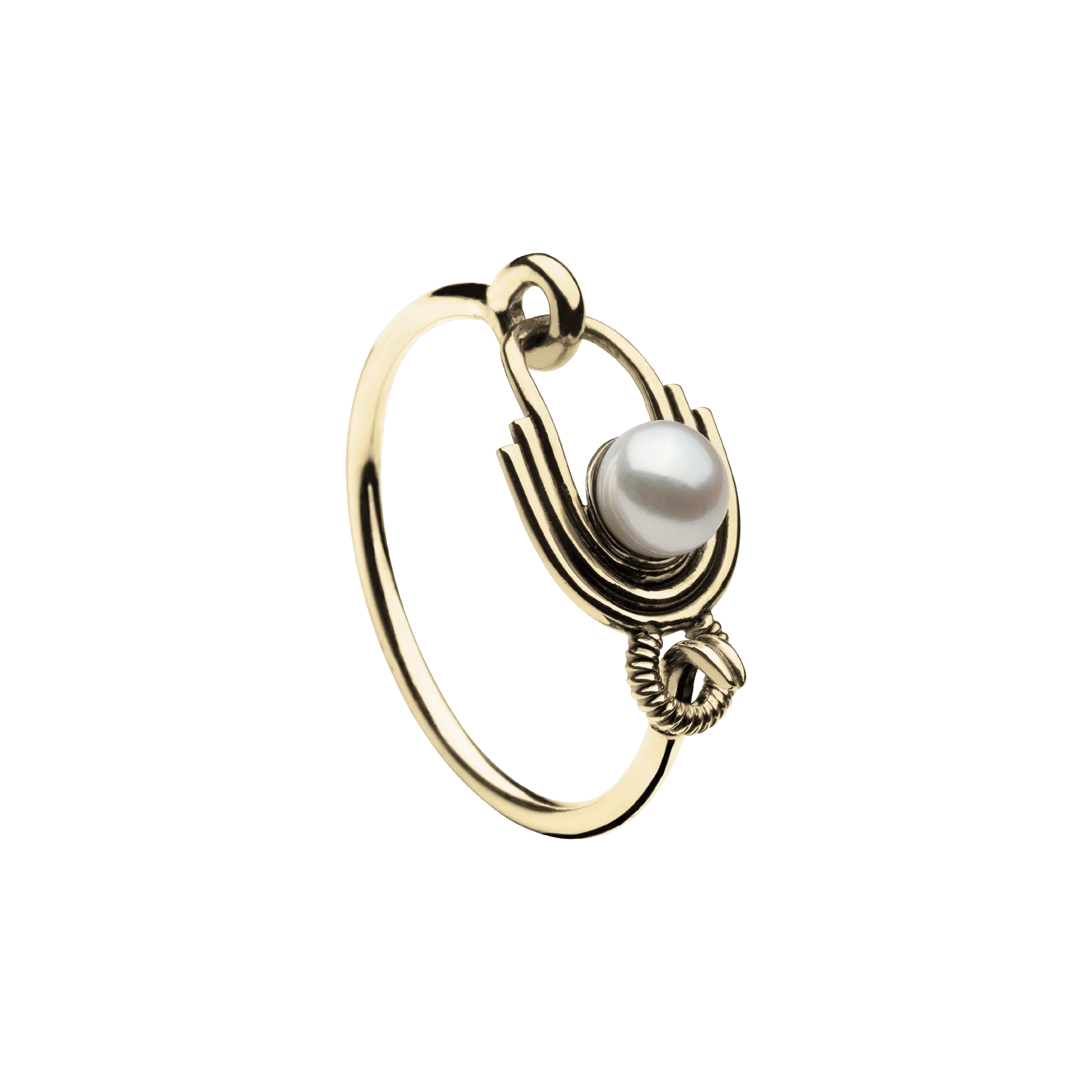 Supersonic Pearl Bracelet Gold Plated