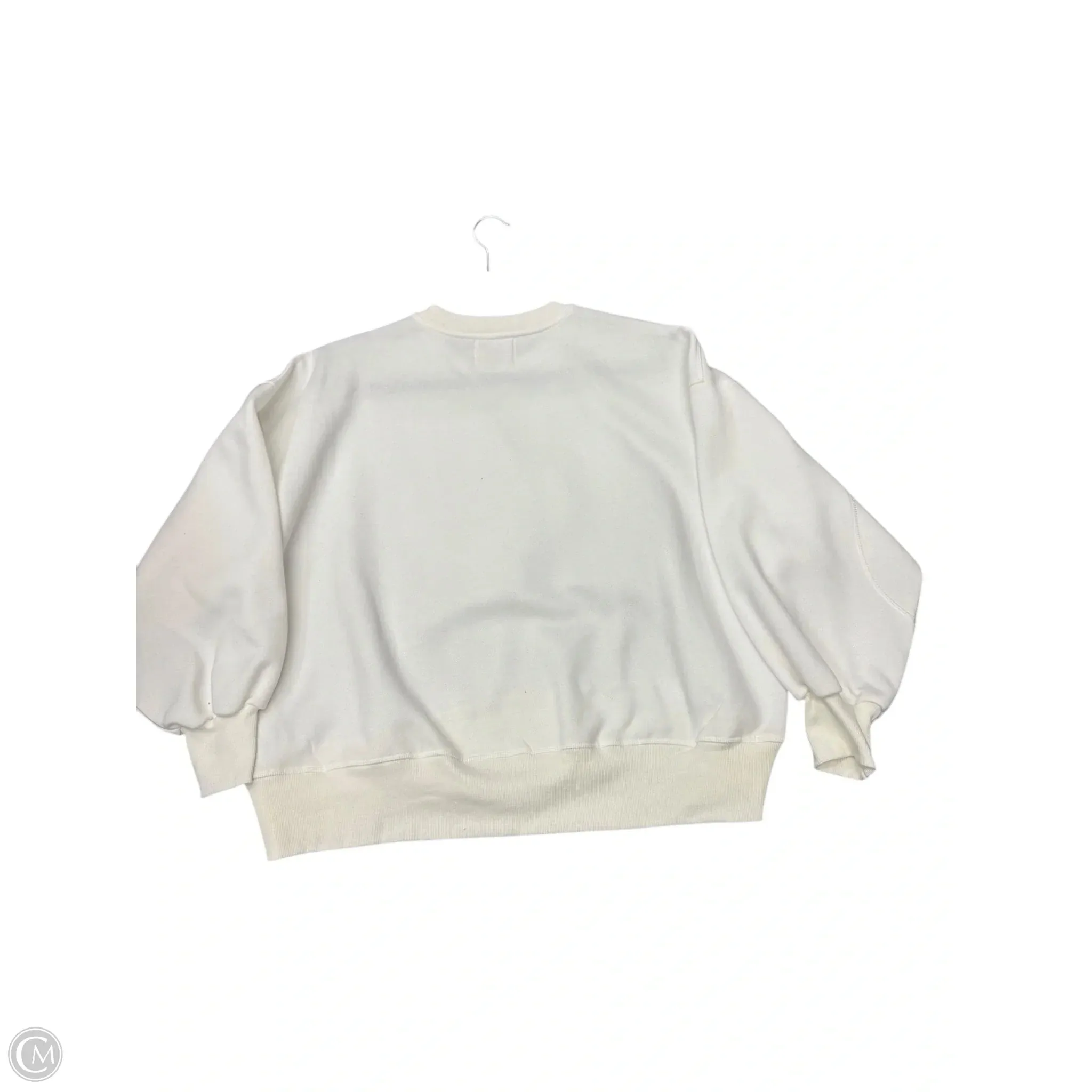 Sweater By Judith March In White, Size: S