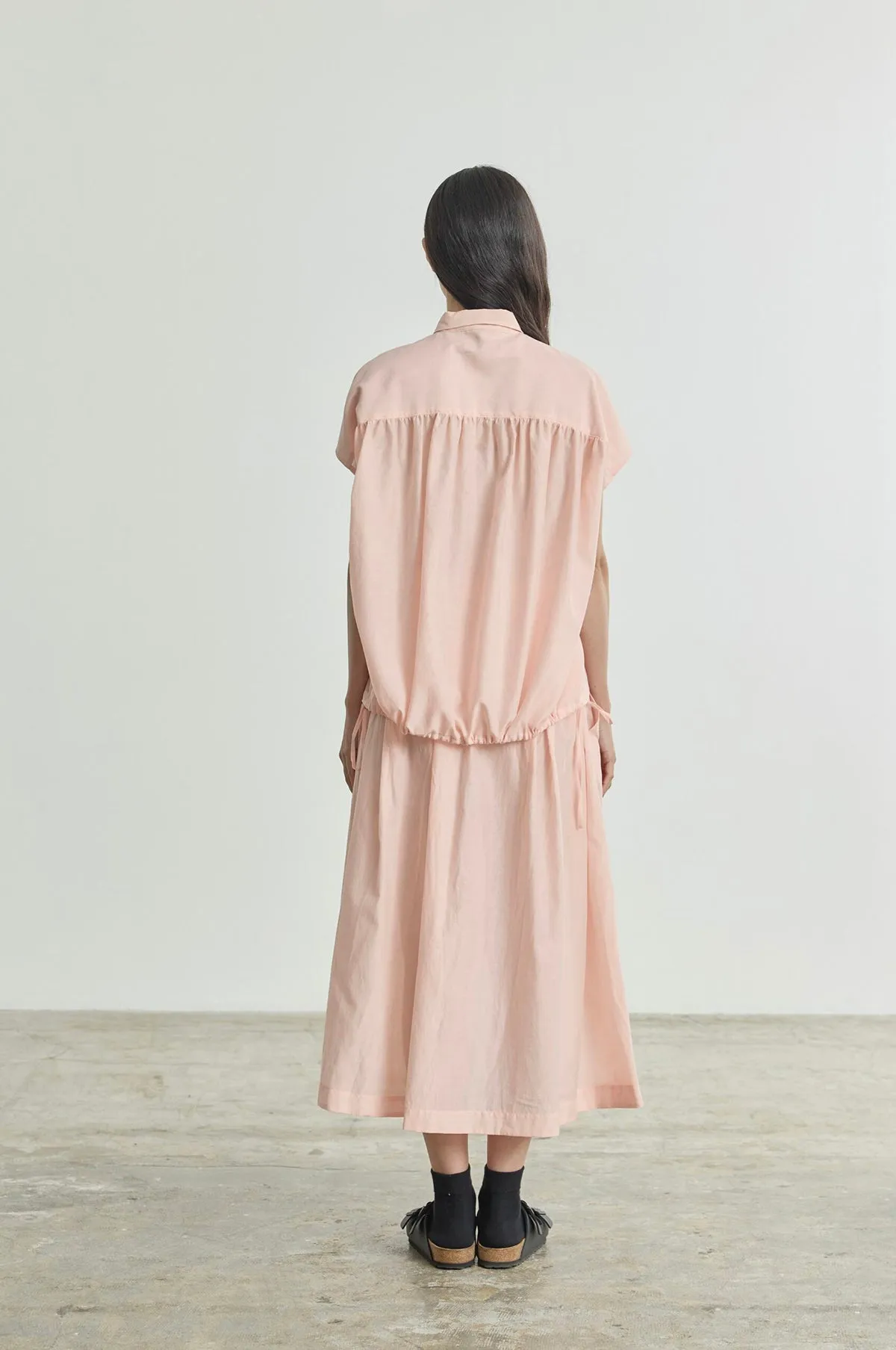 Tender Silk Top Pink