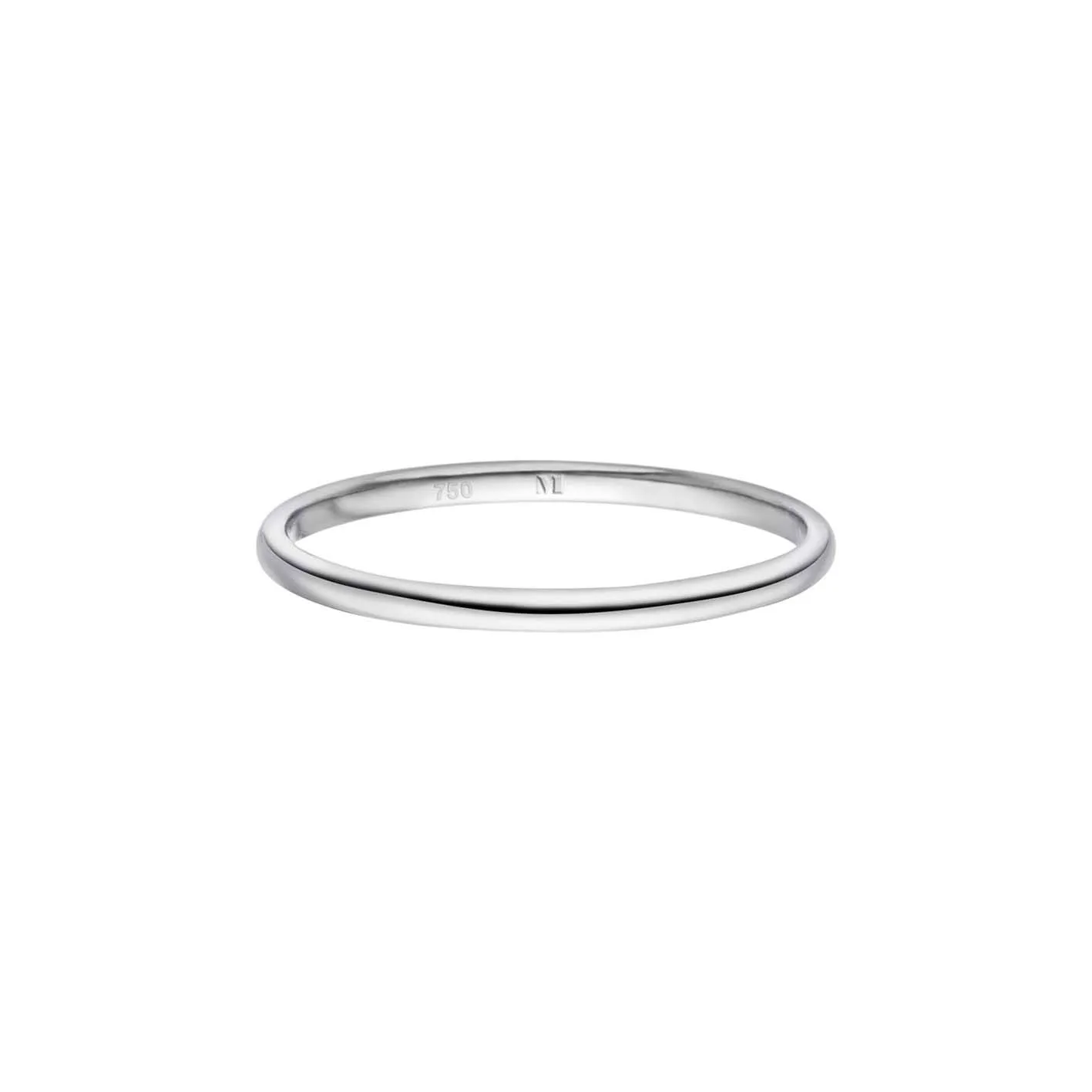 The Essential 18K Gold or Whitegold Ring