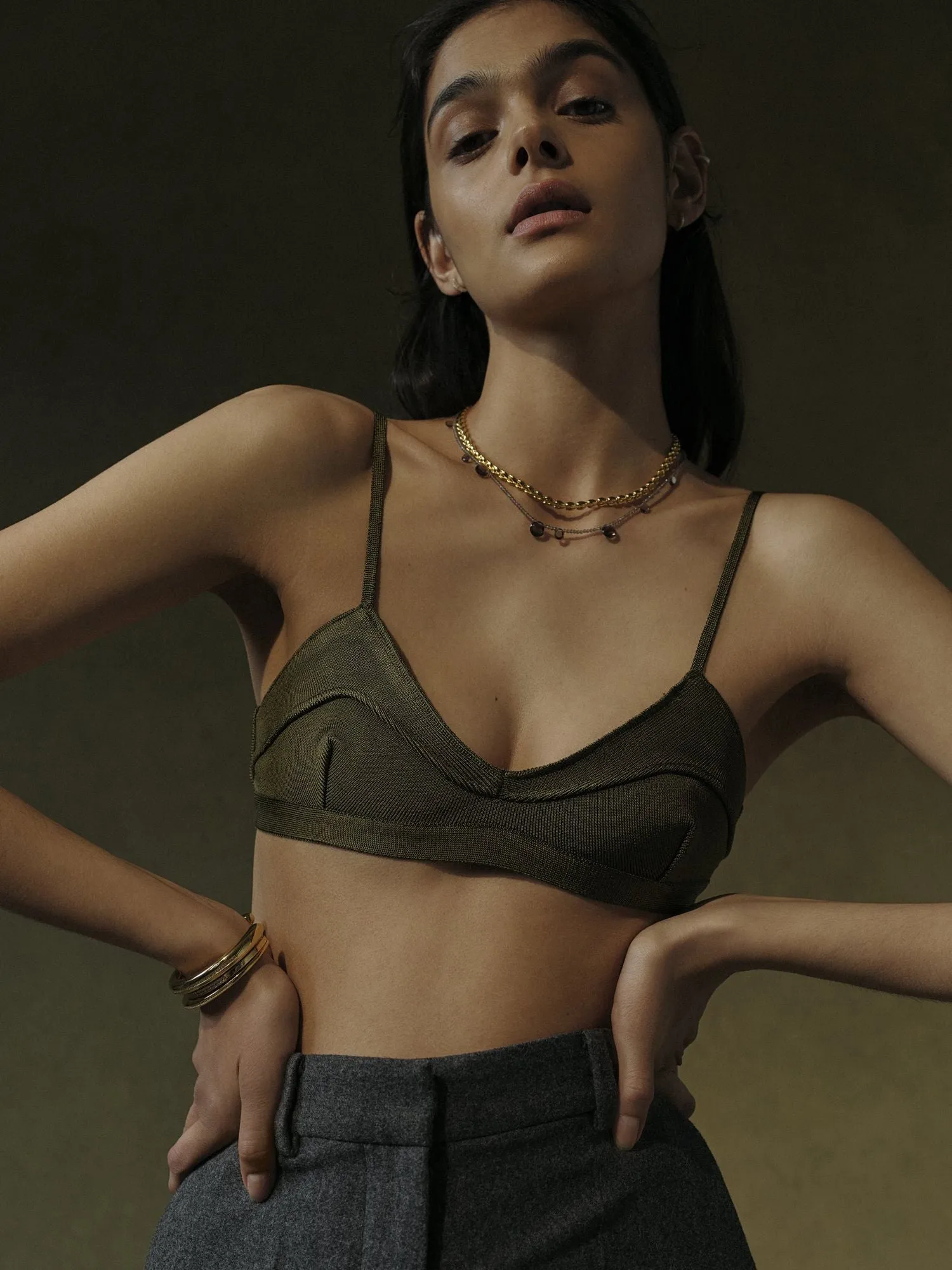 The Fishbone Chain Necklace - Classic