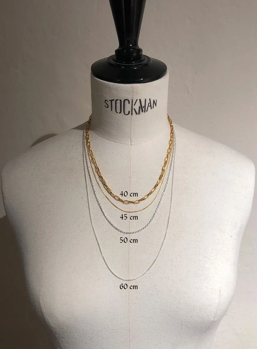 Thin 14K Gold Plated Necklace