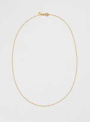 Thin 14K Gold Plated Necklace