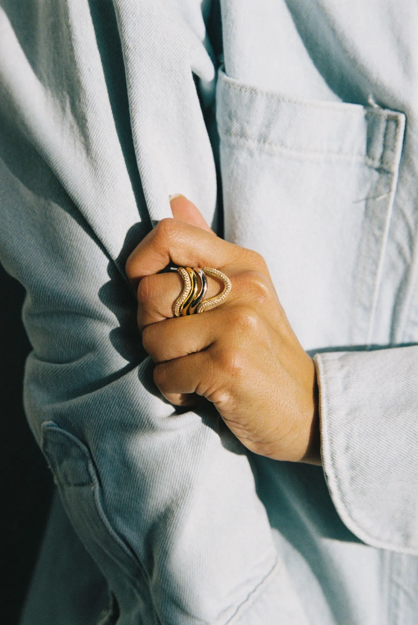 Thorn Band I 18K Gold Ring