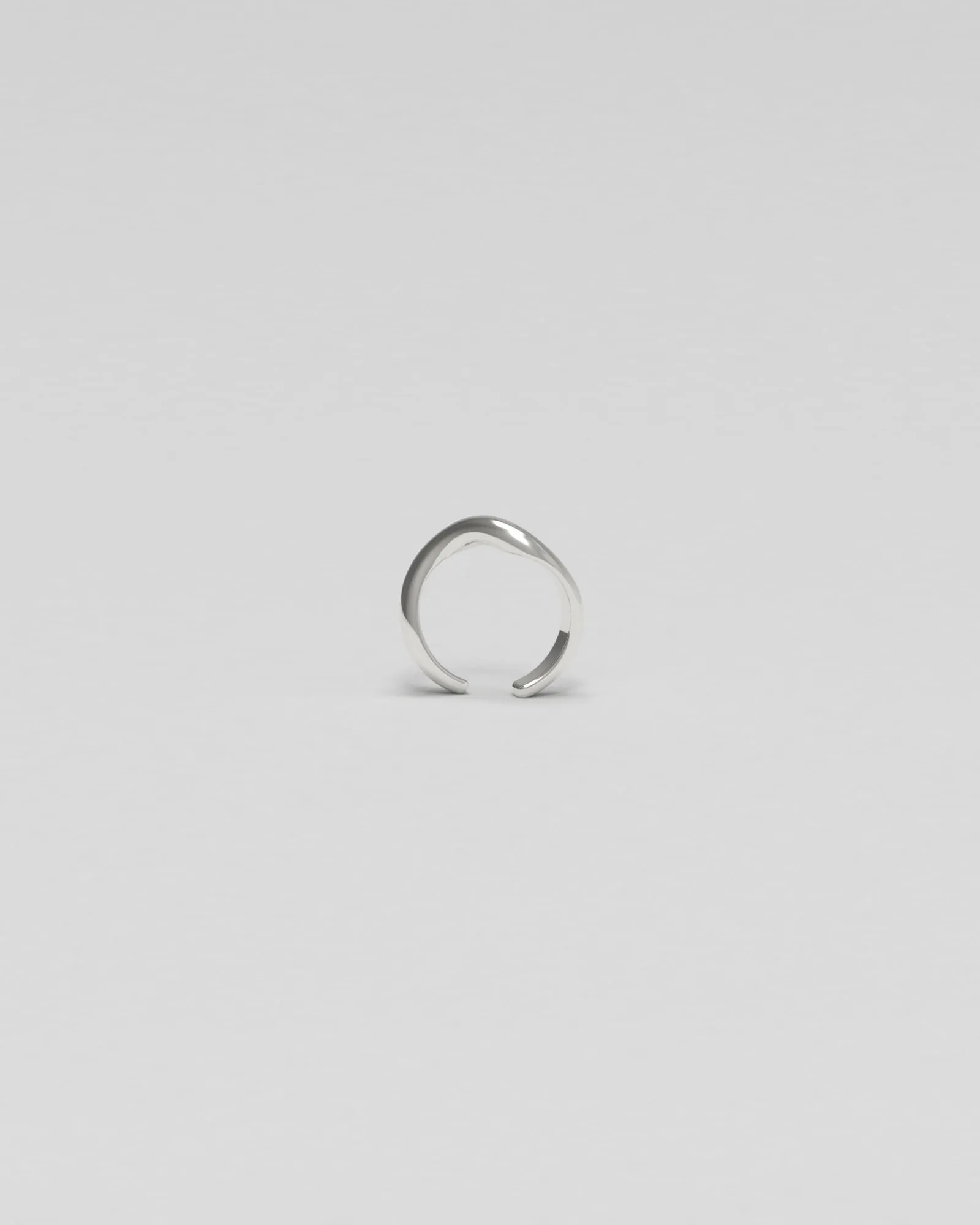 Thorn Silver Ear Cuff