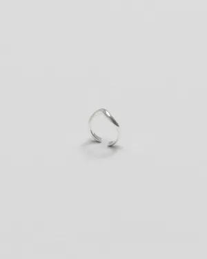 Thorn Silver Ear Cuff