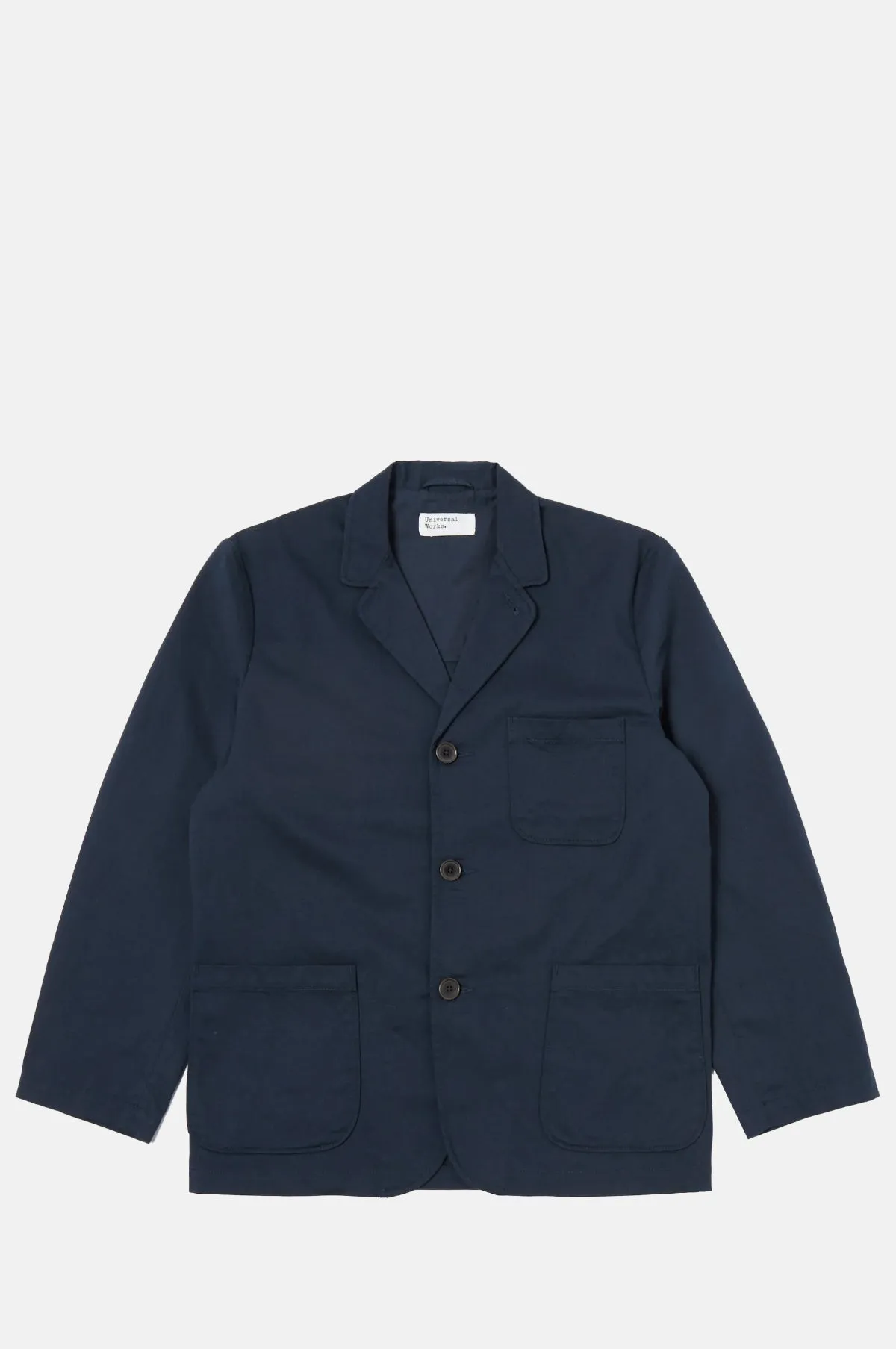 Three Button Jacket Navy