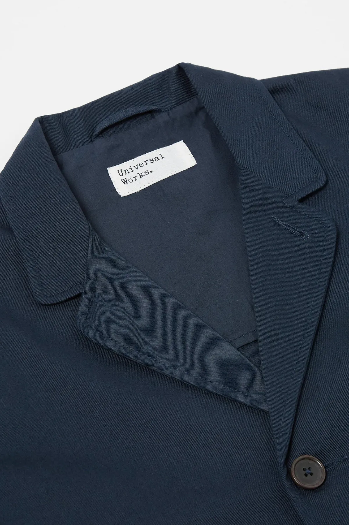 Three Button Jacket Navy