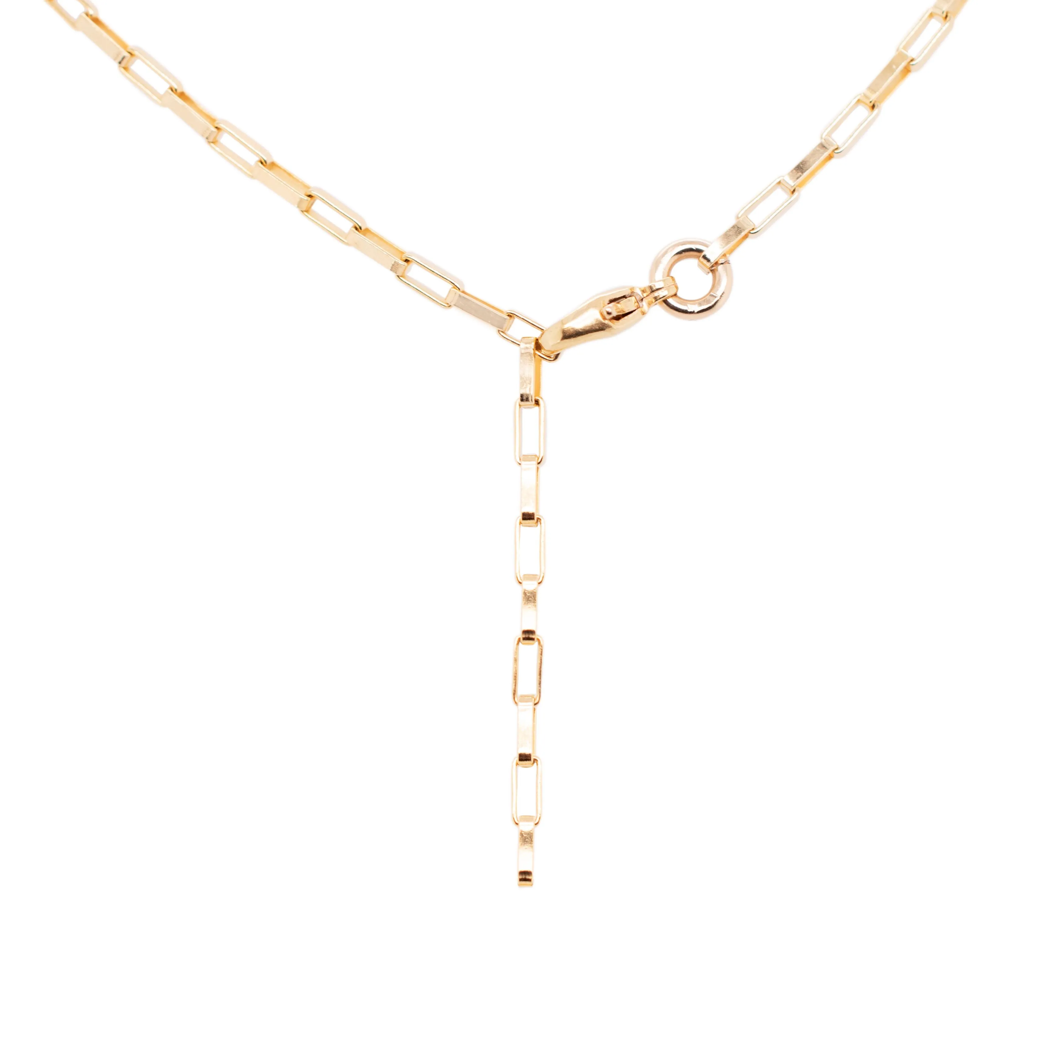 Tourmaline Gold Plated Necklace w. Tourmaline