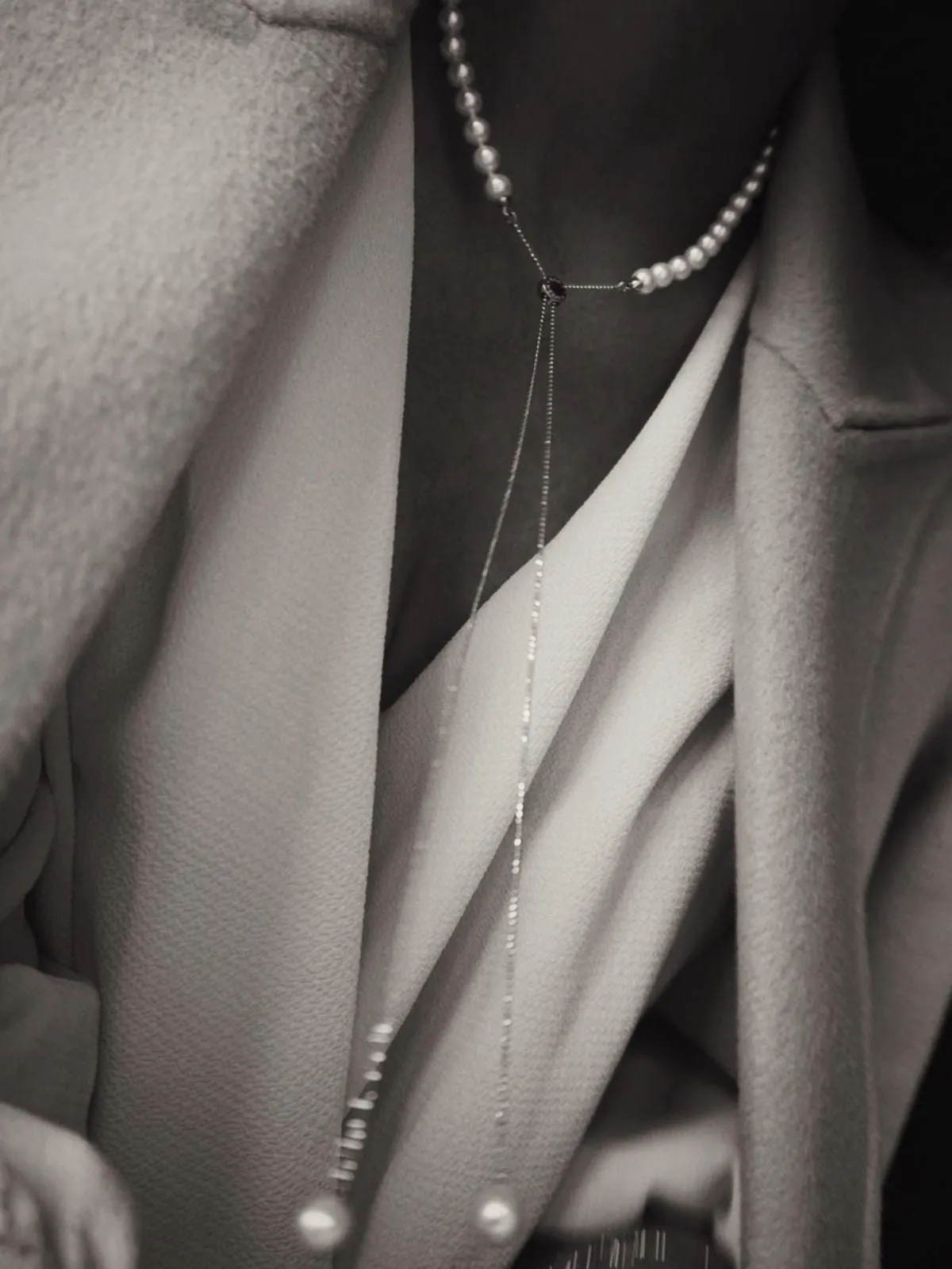 Transformable 18K Gold Necklace w. Akoya Pearls