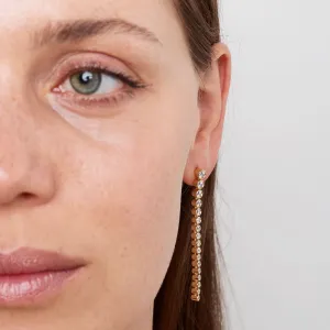 Veda 14K Gold Earrings w. Diamonds