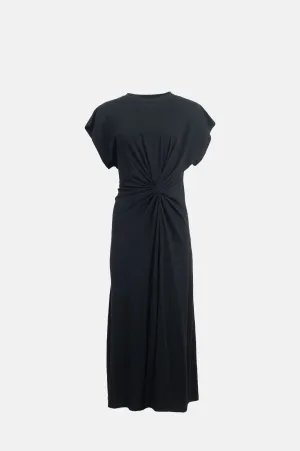 Volta Twist Dress Black