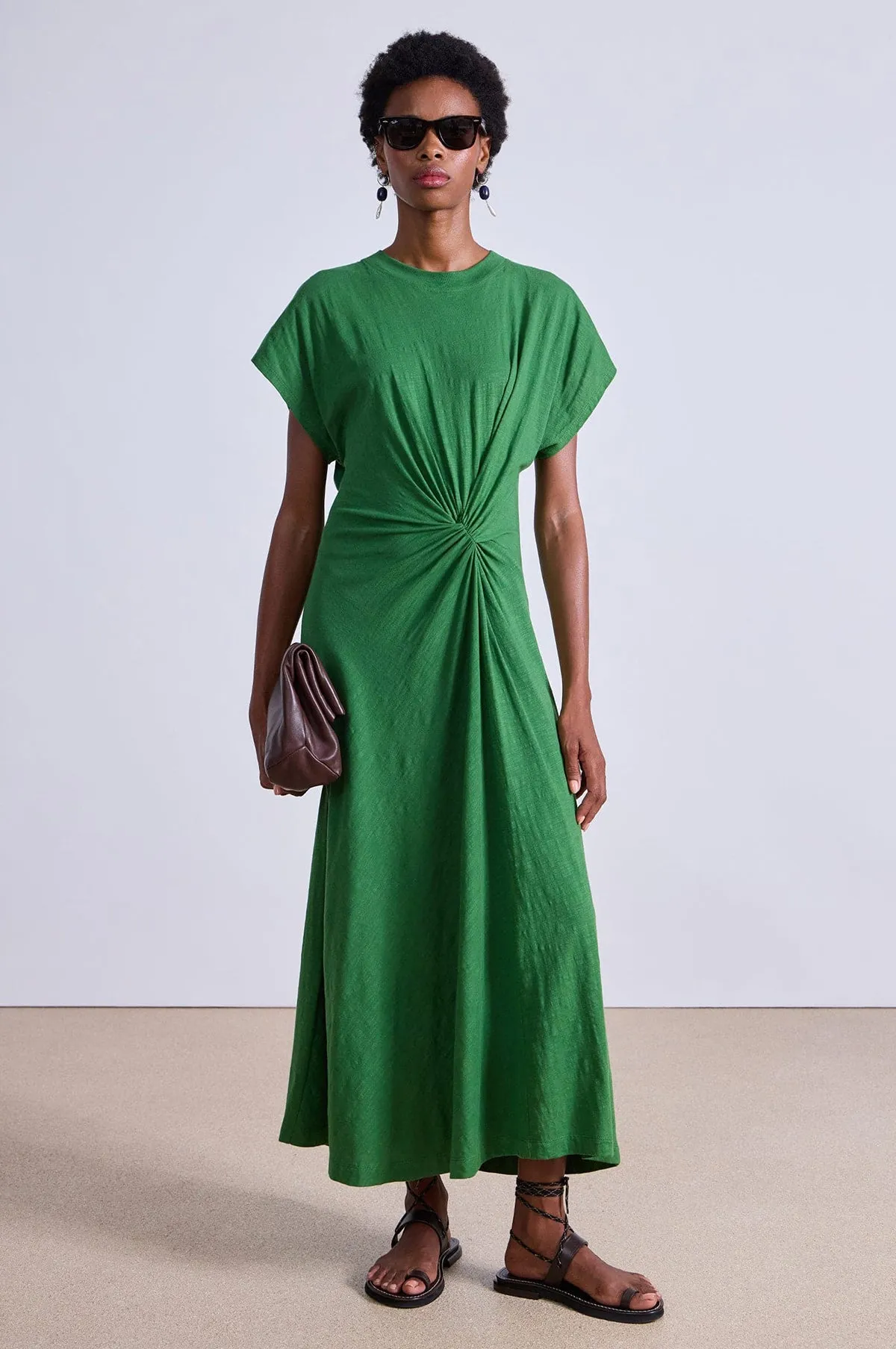 Volta Twist Dress Jardin