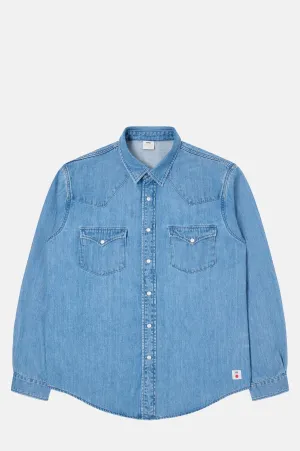 Western Shirt Blue Light Used