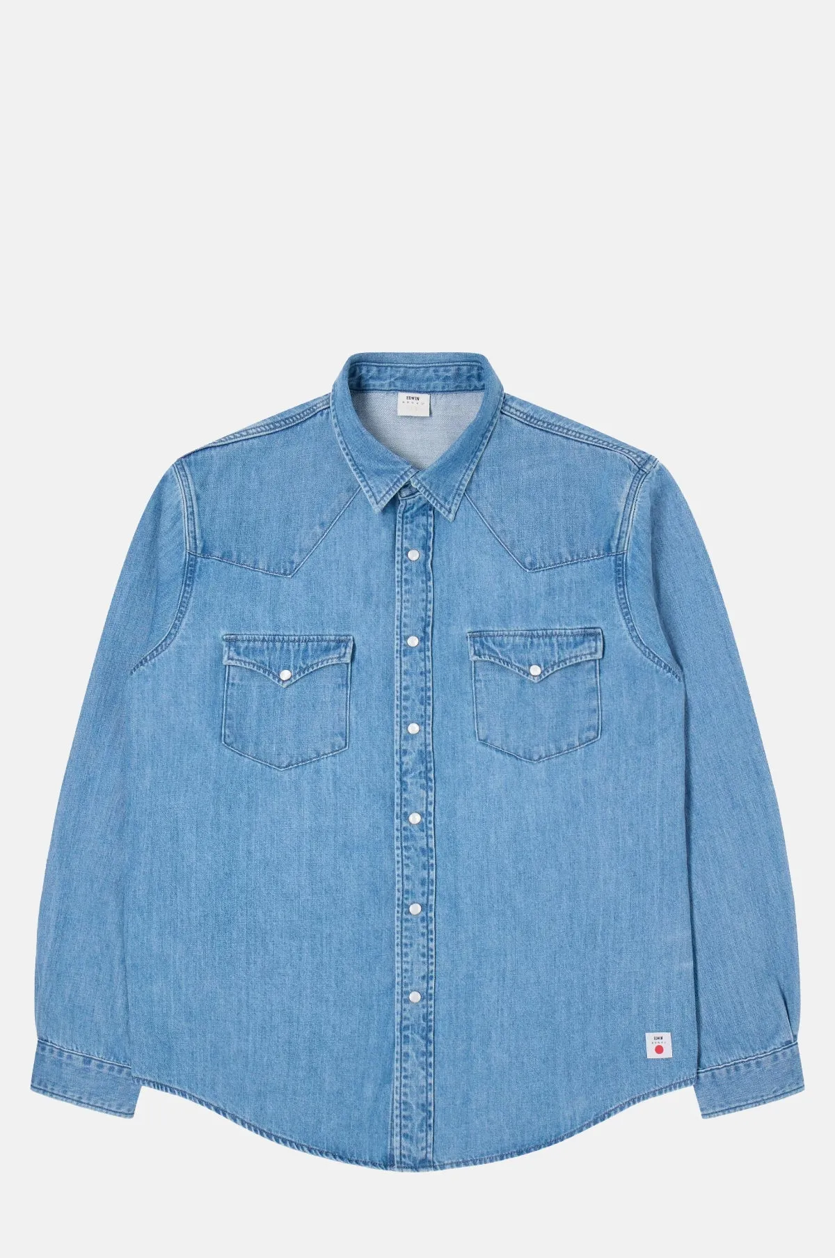 Western Shirt Blue Light Used