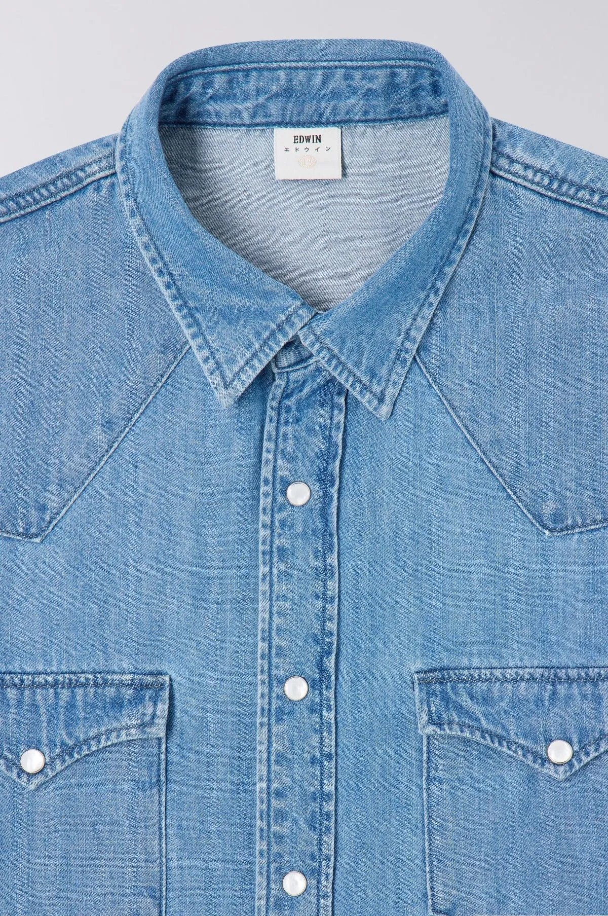 Western Shirt Blue Light Used