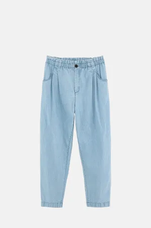 Winona Pant Lt Blue Bleach