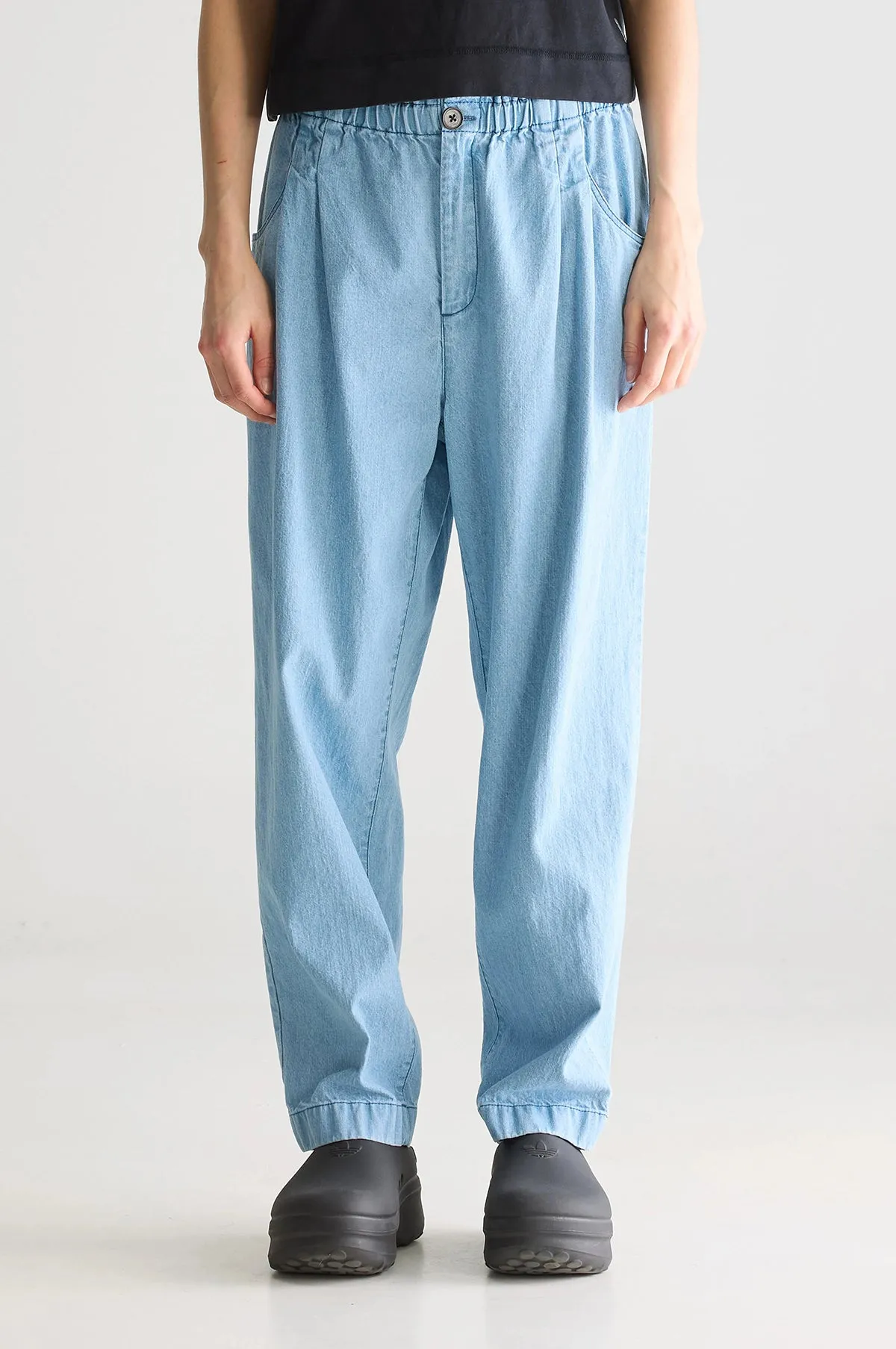 Winona Pant Lt Blue Bleach