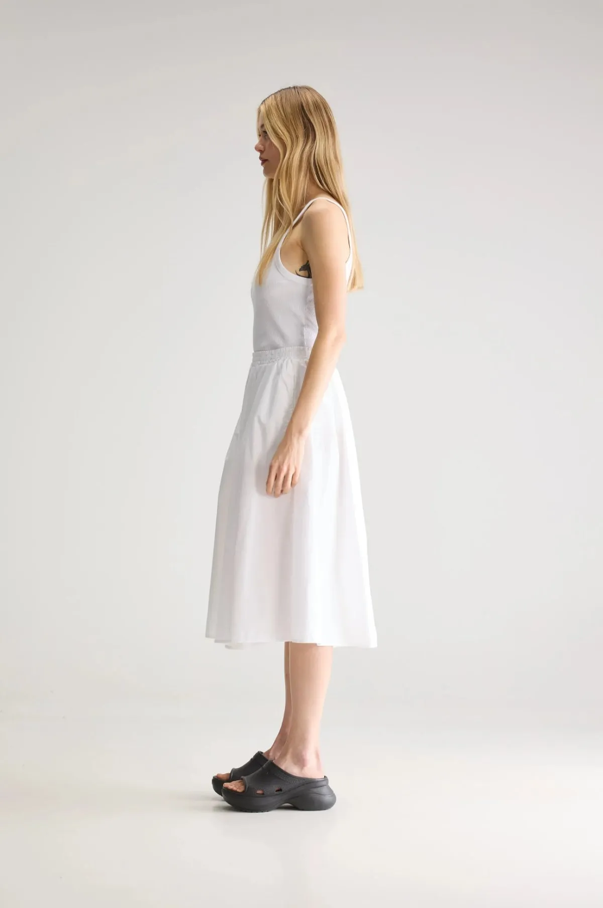 Woogie Skirt White